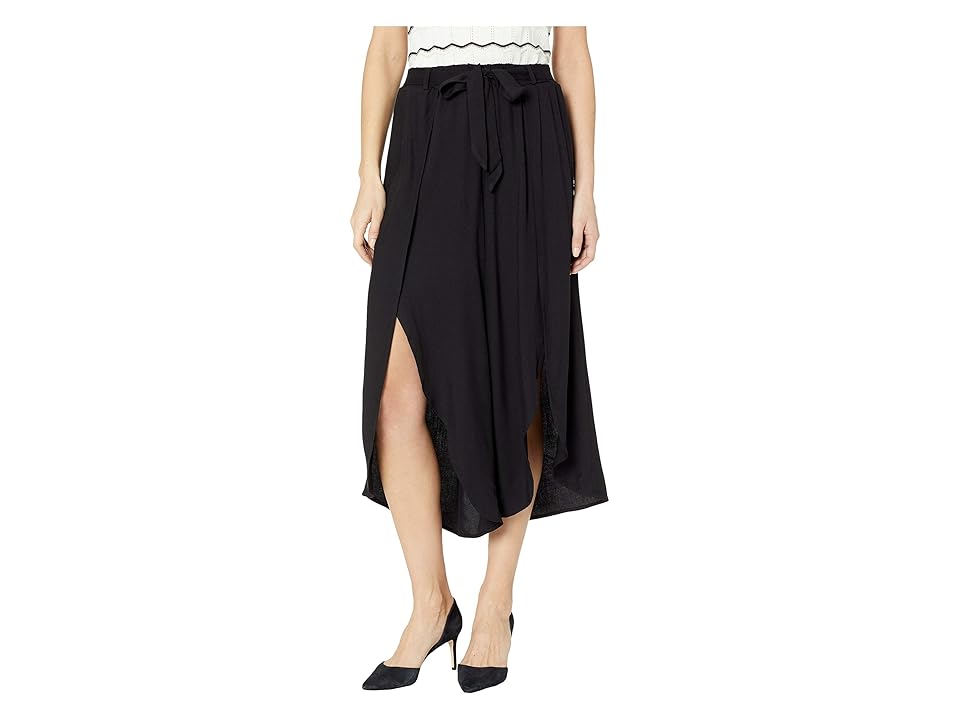 

Jack by BB Dakota Just A Wish Rayon Wrap Pants (Black) Women's Casual Pants