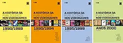 A História da Publicidade nos Videogames - Ccoleção Completa - 4 Volumes