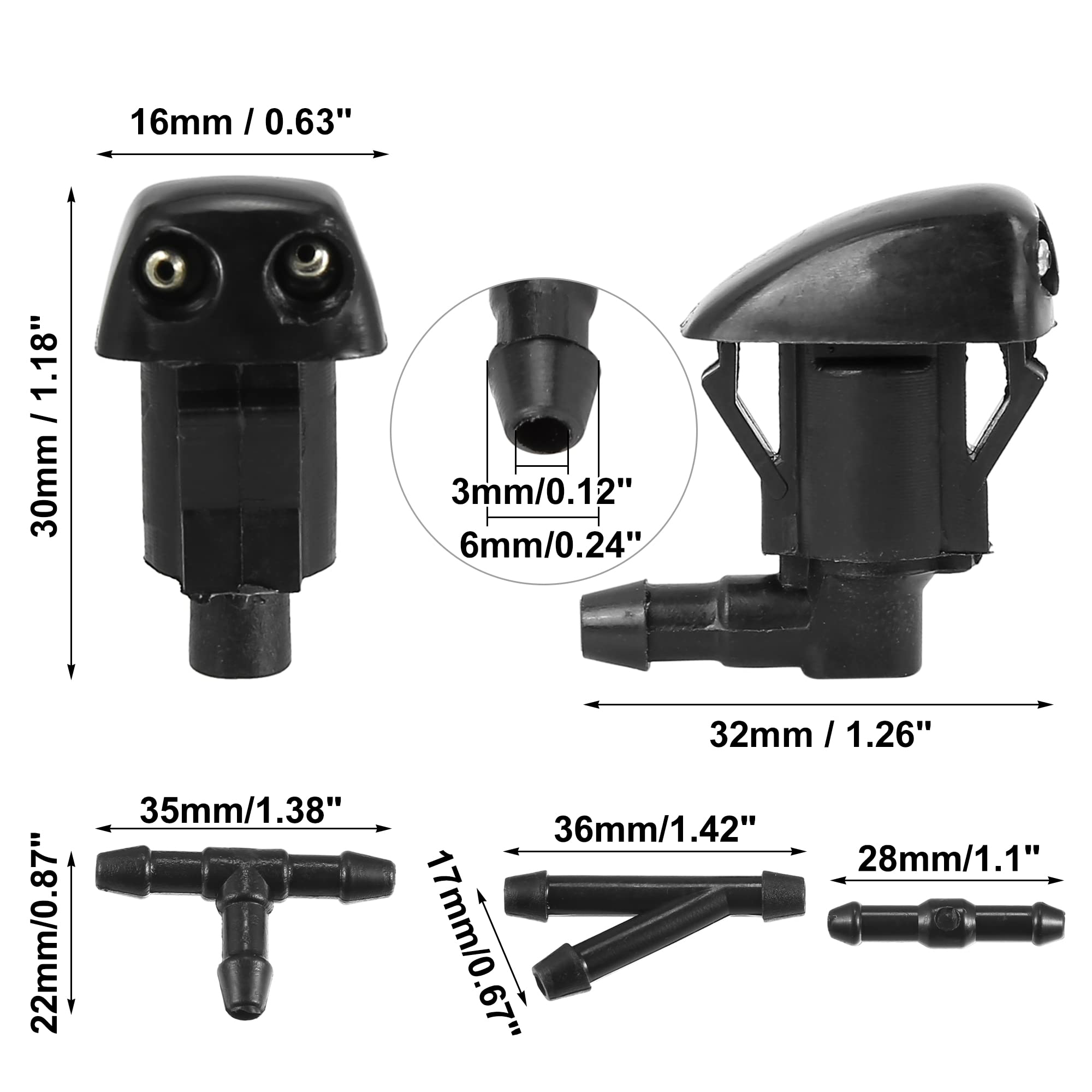 Couvercle Buse Lave-phare Pour Volvo C30 2008-2010 – Pièce Remplacement OEM 30655933/30655934 - 4