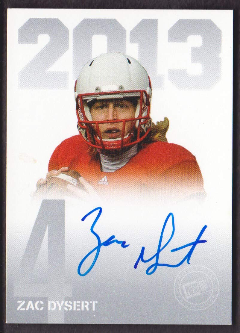 2013 Press Pass Autograph Silver #PPS-ZD Zac Dysert AUTO Miami (OH) RedHawks