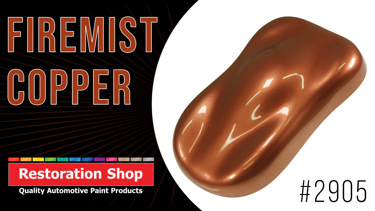 Amazon.com: Restoration Shop Firemist Copper Acrylic Enamel Auto