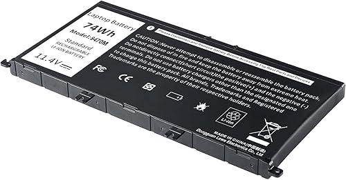 Miniatura 3 de Reemplazo de batería 357F9 de 74Wh para Dell Inspiron 7000 Dump 15 7566 7567 7557 7559 7759 5576 5577 INS15PD-1548B 1548R 1748B 1748R 2548R 2548R