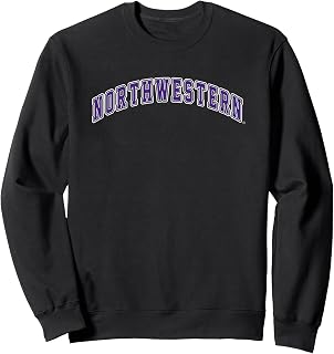 Northwestern University Wildcats Knockout Arch Sweatshirt
