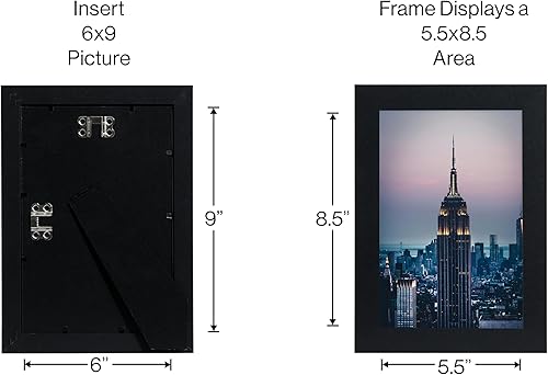 Miniatura 9 de Frame Amo - Marco para fotografías o pósteres, borde ancho de 1 pulgada  2.54 cm., acabado liso