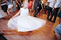 Vista 7 de Big Floors 3X3DKMAPLEFLOOR Kit de piso de baile modular entrelazado de plástico liviano (3' x 3'), roble oscuro, 21 piezas