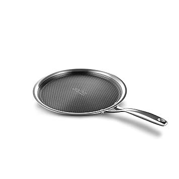 Stahl Triply Stainless Steel Artisan Hybrid Tawa, 6932, 32cm