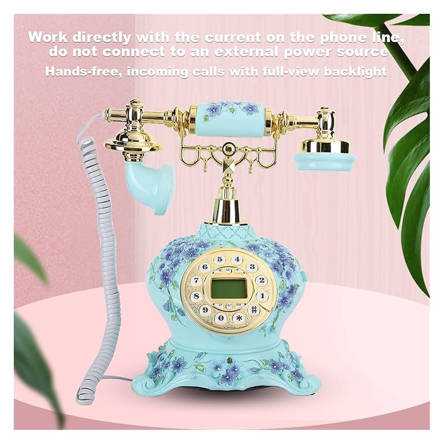 アンティーク テレフォンランプ ❁⃘*.゜ Amazon.co.jp: Retro Style Phone Retro Phone Antique