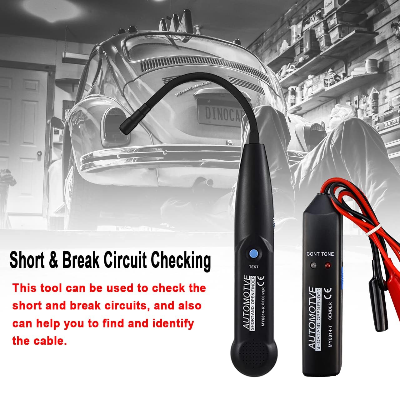 Automotive Short and Open Circuit Finder & Automotive Brake Fluid Tester Pen