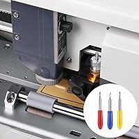 Vista 6 de 60 cuchillas de corte de repuesto para Cricut Explore Air 2/Air 3/Maker, 15 puntas finas, 30 estándar, 15 puntos profundos