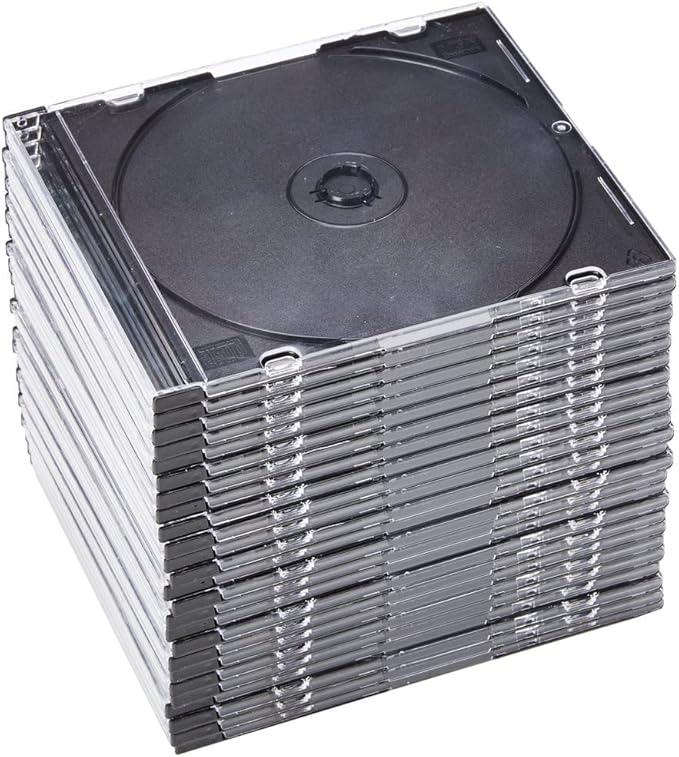 Fellowes 98316 NEATO Slim Jewel Cases, Clear, 25Pack Amazon.ca