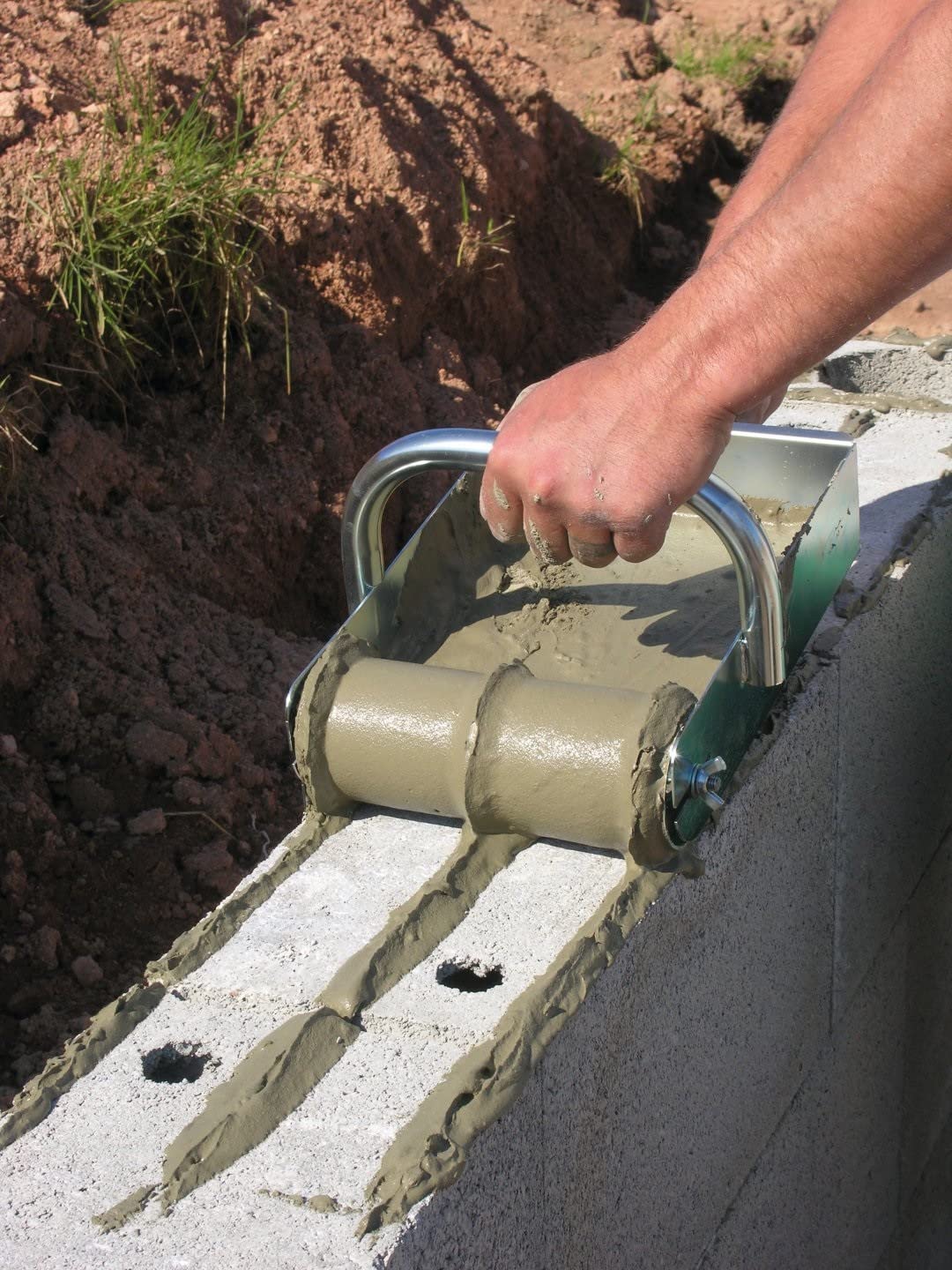 ROULEAU APPL. COLLE 20CM BLOC BETON RECTIFIE