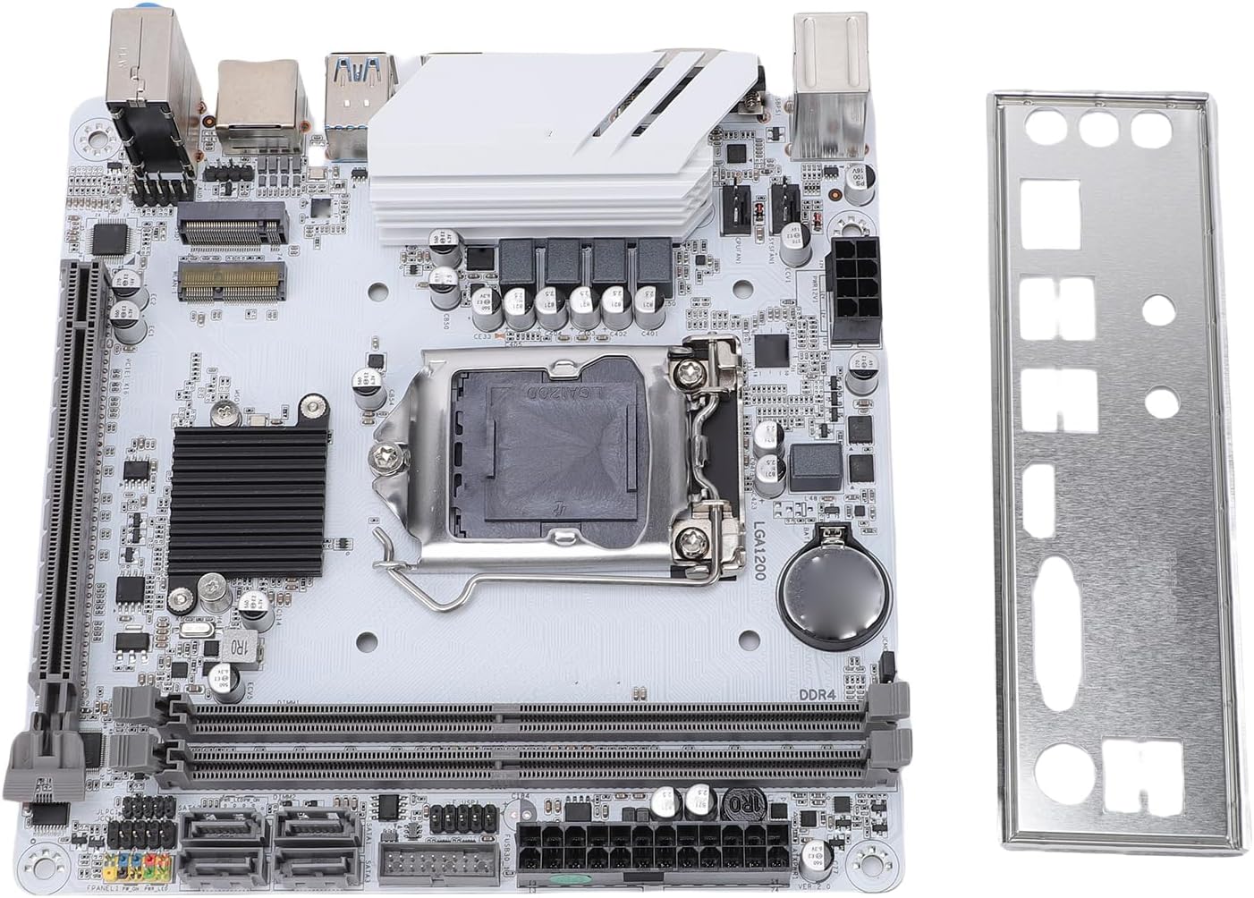- Vikye H510 - ITXFF Micro - ATX Motherboard, LGA 1151 Socket, 64GB DDR4 2666MHz PCIe 3 Serial ATA 6Gb / s M.2 Slots Dual Channel Motherboard