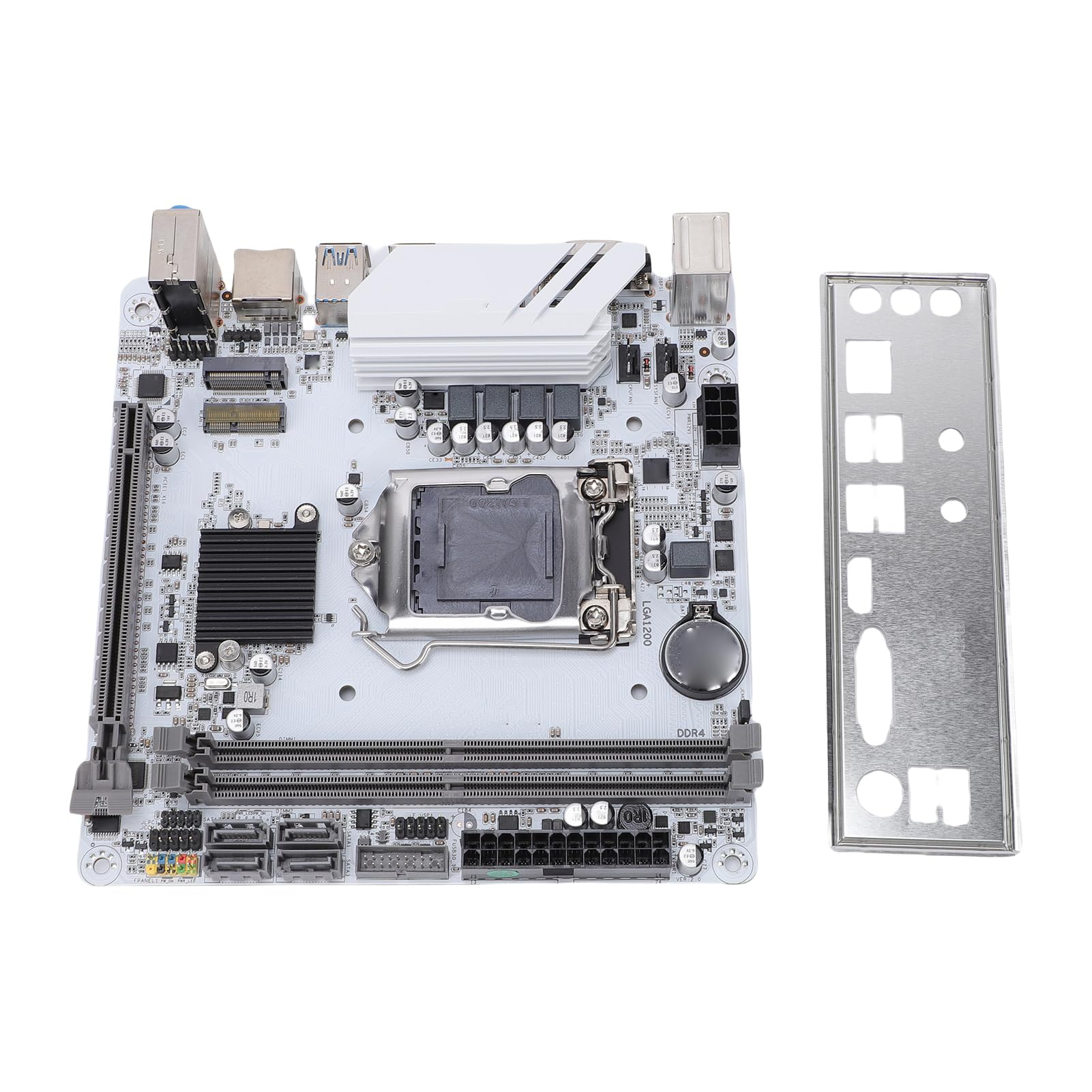 - Vikye H510 - ITXFF Micro - ATX Motherboard, LGA 1151 Socket, 64GB DDR4 2666MHz PCIe 3 Serial ATA 6Gb / s M.2 Slots Dual Channel Motherboard