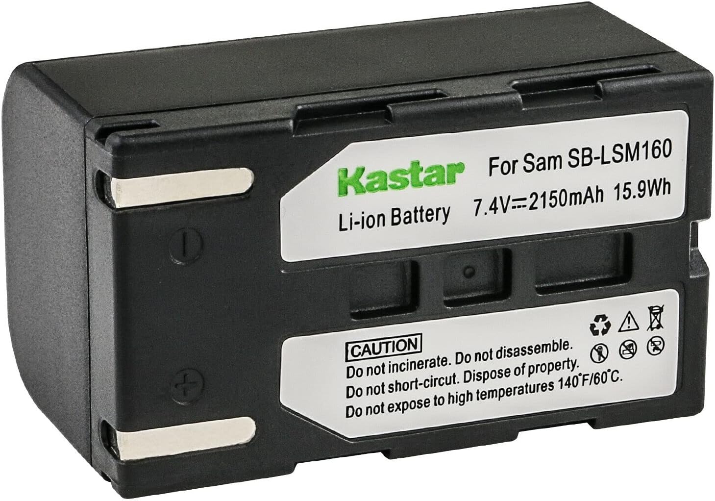 Kastar SB-LSM160 Battery 1-Pack Replacement for Samsung SC-D263, SC-D351, SC-D352, SC-D353, SC-D354, SC-D355, SC-D357, SC-D362, SC-D363, SC-D364, SC-D365, SC-D366, SC-D371, SC-D372 Camera