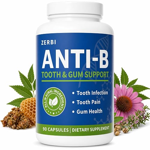 Anti-B Tooth and Gum Supplements, Made with Natural Ingredients, Bee