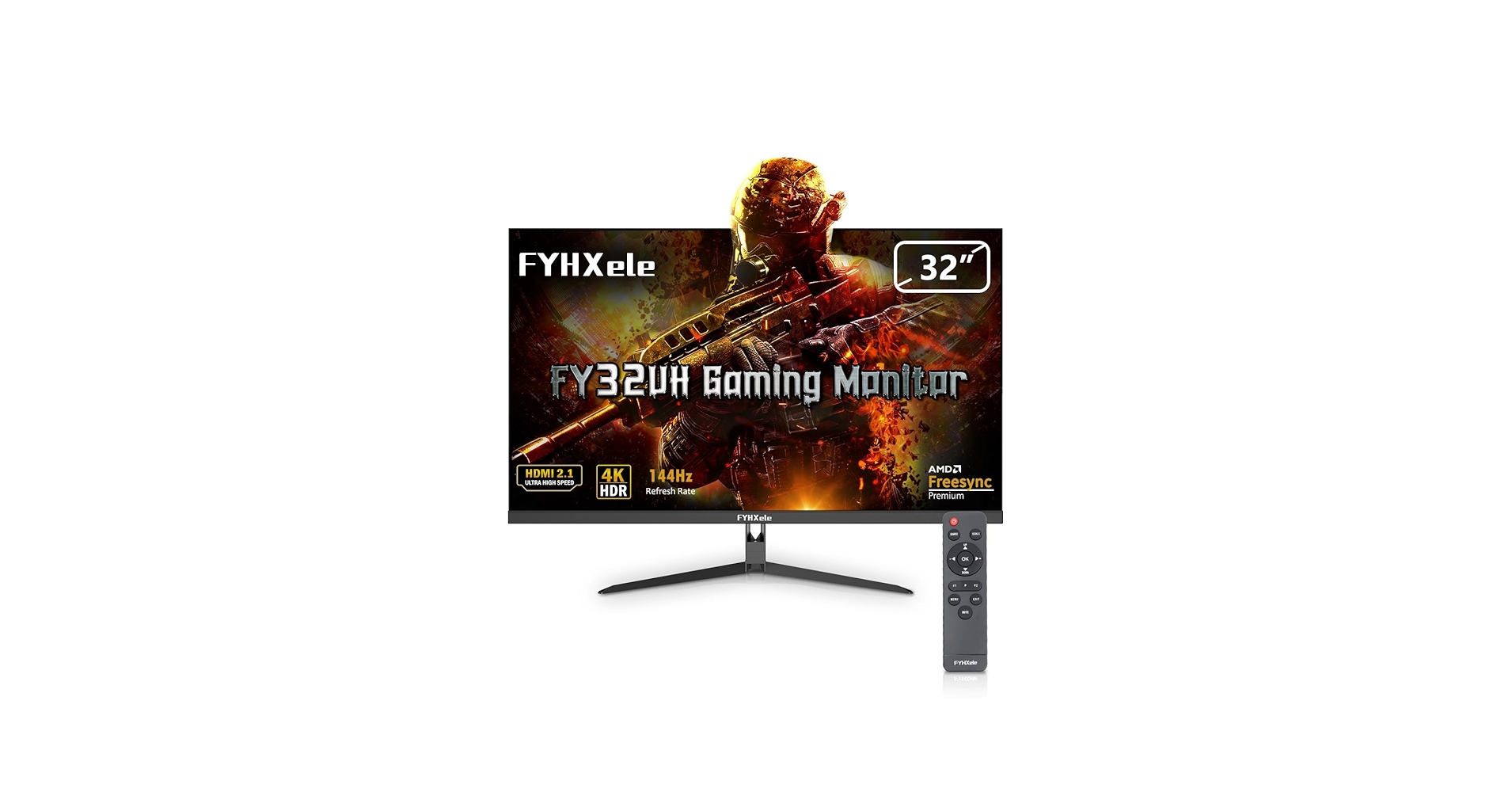 Amazon.com: FYHXele Monitor de juegos 4K de 144 Hz 32