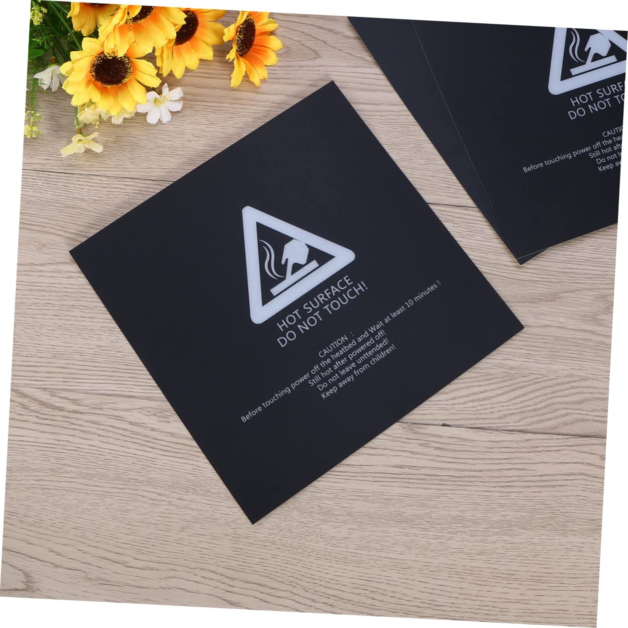 3pièces Plaque De Construction Avec Adhésif Arrière De Compatible Avec Lit Chauffant Pour Imprimantes