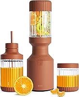 Vista 16 de La licuadora mini Beast Mini licuadora de encimera de cocina Mezcla batidos y licuados, aderezos, salsas, salsas para mojar Incluye tapa