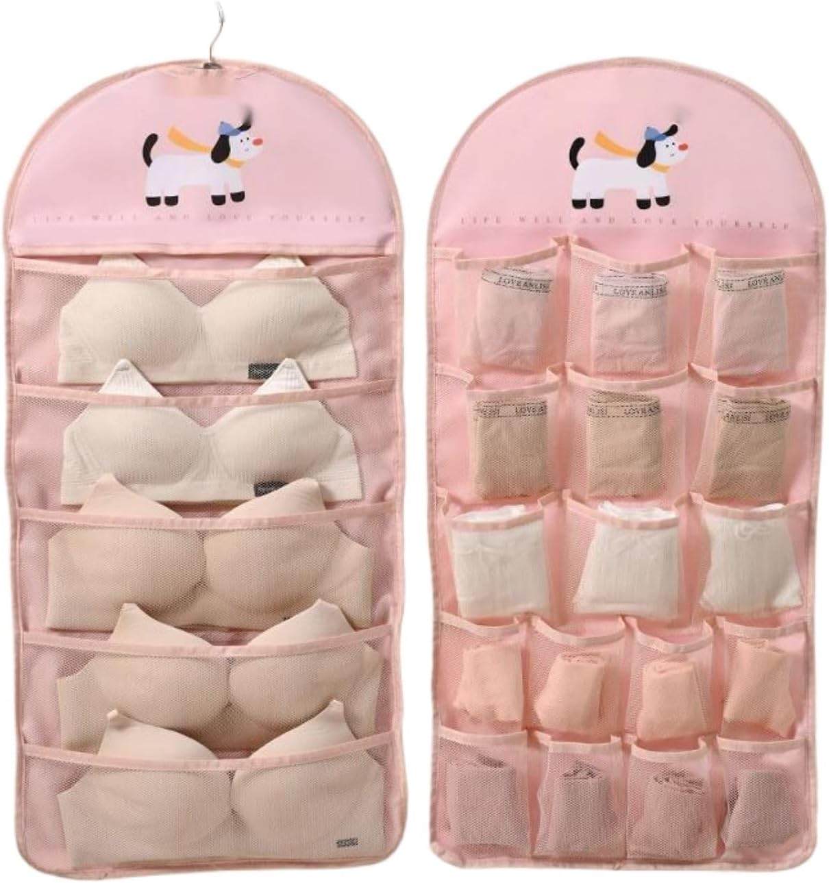 Kitchen The cooking Tool Accessories 内衣收纳袋家用衣柜内衣袜子整理袋门后可水洗墙上杂物储物挂袋