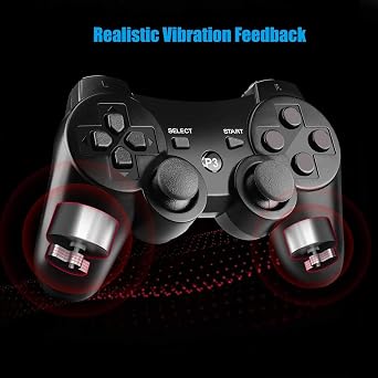 Wireless Controllers for PS3 Playstation 3 console (White)