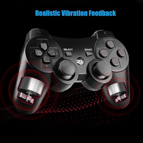 Wireless Controllers for PS3 Playstation 3 console (White)