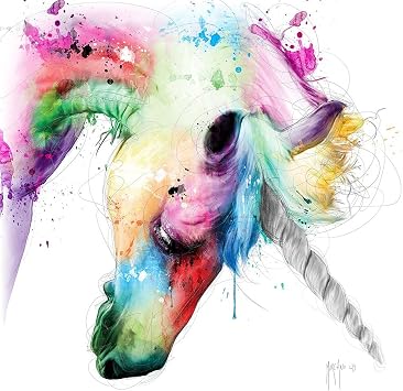 UNICORN Poster Print - Patrice Murciano 12 x 12
