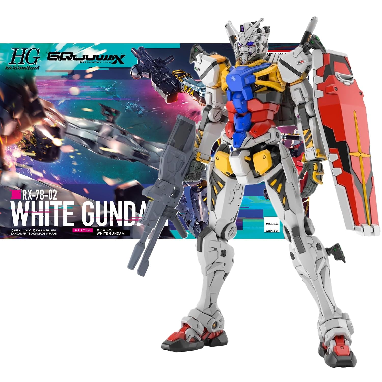 Amazon | 【HG】RX-78-02 白いガンダム 機動戦士Gundam GQuuuuuuX