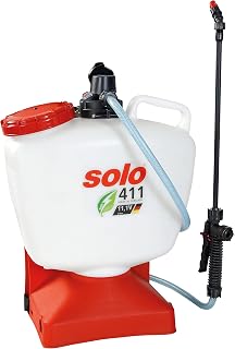 Solo Pulverizador de Espalda con batería, 10 litros, Color Blanco