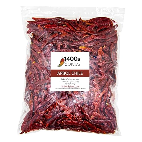 Miniatura 1 de 2lb Chile de Arbol a granel, Servicio de alimentos por 1400s Spices