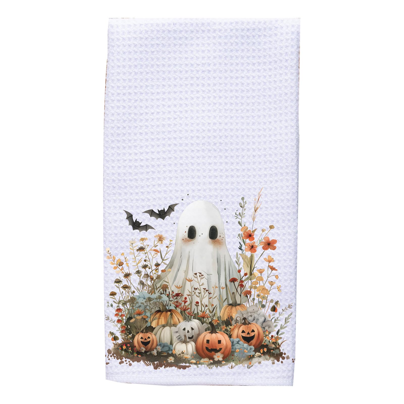 Xjdzineq Halloweens Themed Rag Sturdy Checkered Texture Quick Drying Kitchen Cloth Holiday Accent Halloweens Party Kitchen Accessory