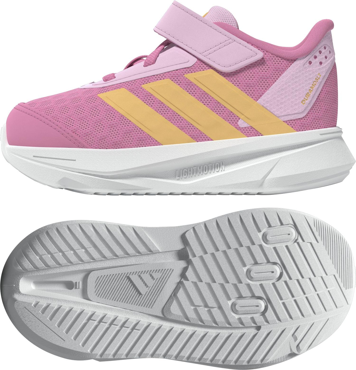 adidas Duramo Sl2 El I Scarpe Bambina, Blu/Fuxia/Silver - JS1729