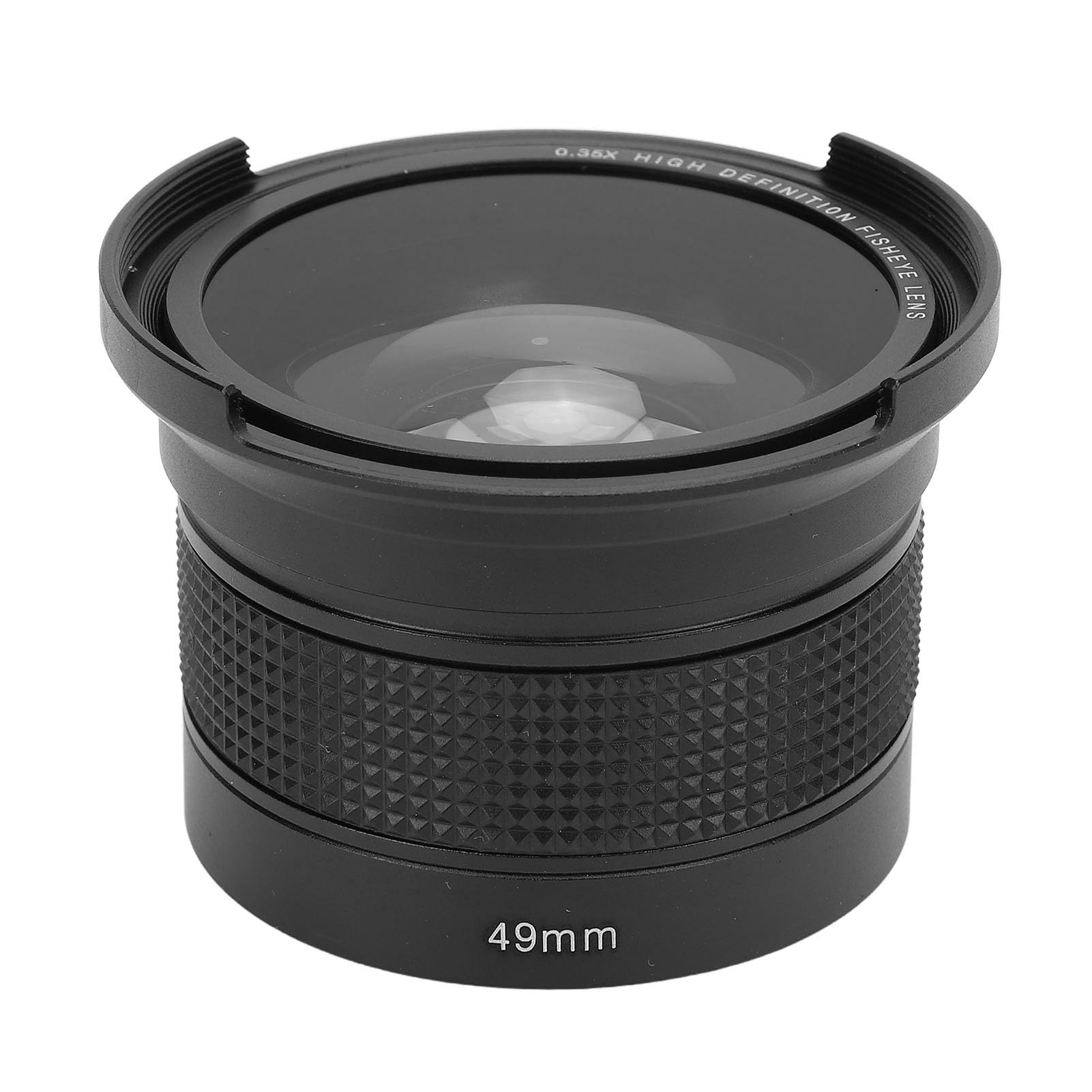 Objectif Fisheye Super Grand Angle 49mm Verre Optique Professionnel Réduisant Les Images Fantômes