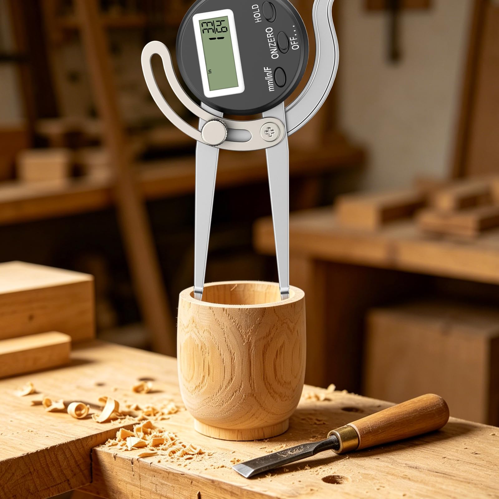 Digital Calipers - Measure Inside Diameters 0.5"-7" -6