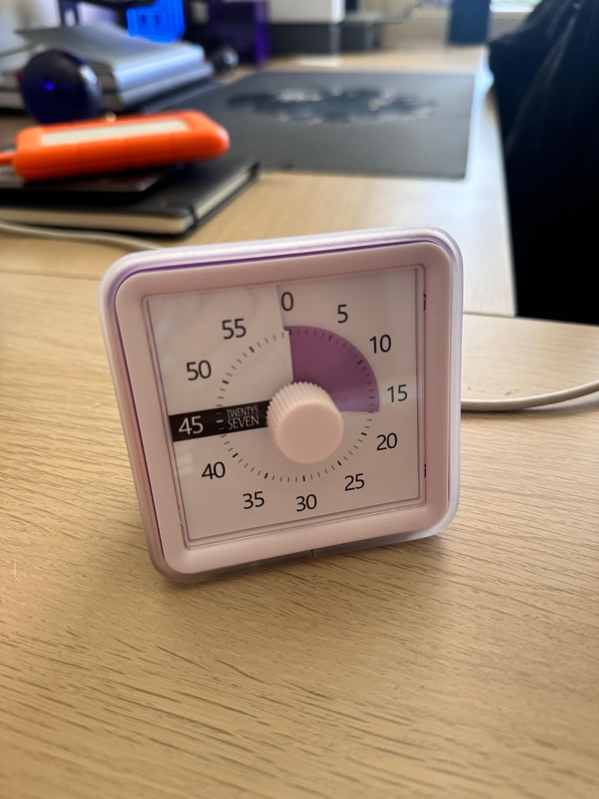 Visual Timer with Protective Case, 60-Minute Countdown Timer for Kids ...