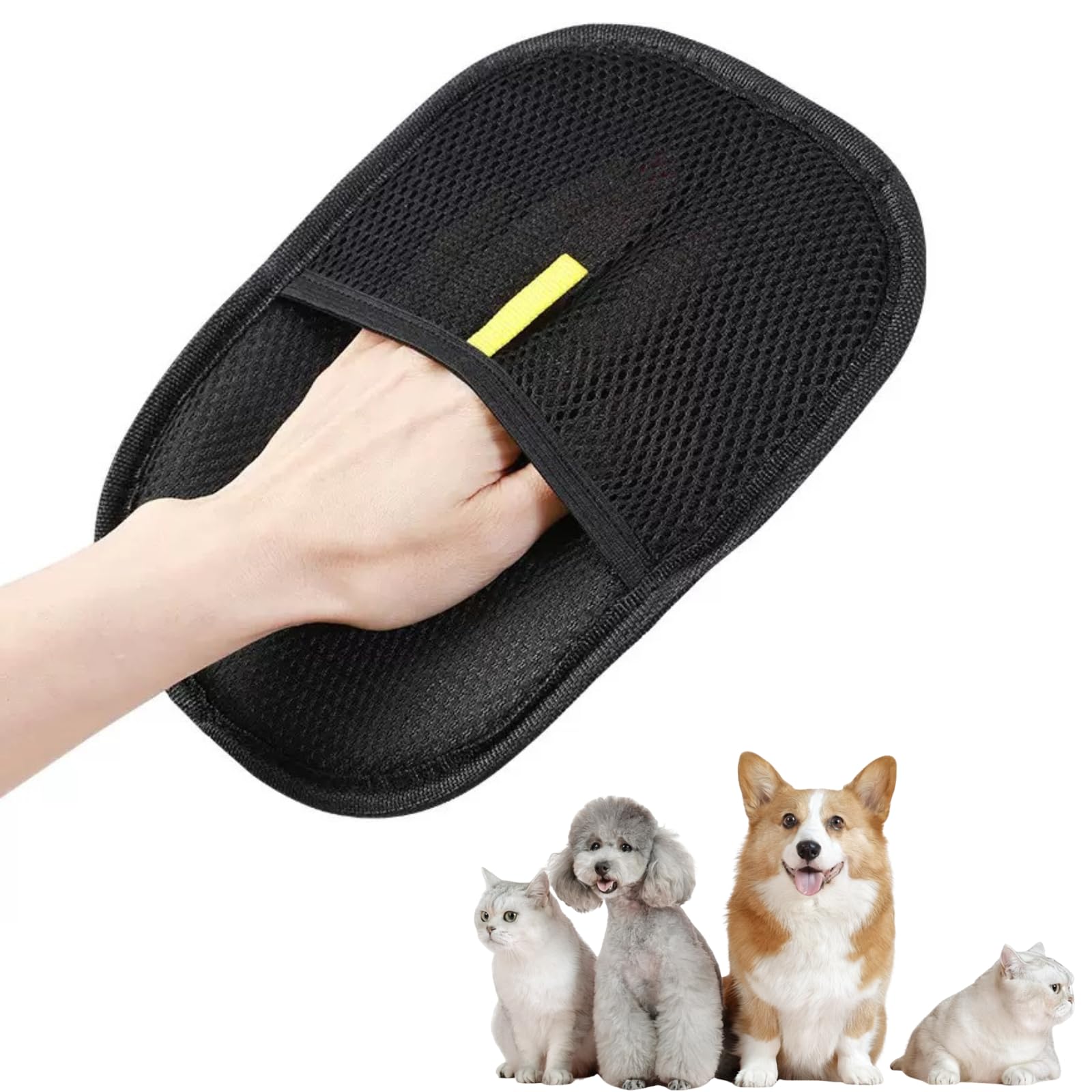 Pet Hair Removal Glove for Cats and Dogs Pet Supplies Reusable Magic Brush Tool for Laundry Couch Carpet
