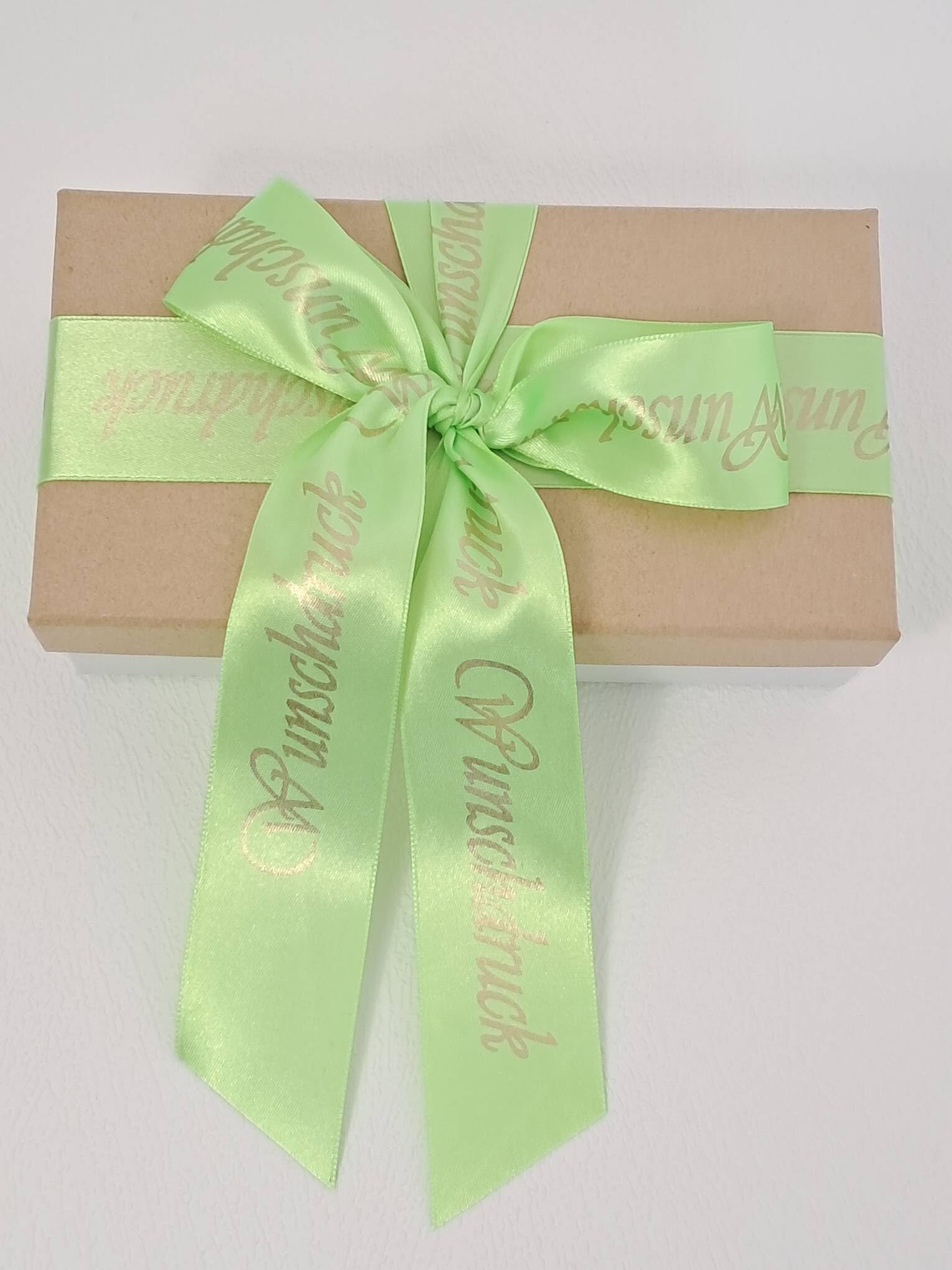 Printed Personalized Ribbon 1m Long Craft Ribbon Bouquet Personalized Satin Ribbon for Gift Wrapping with Logo