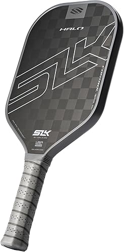 Vista 25 de Selkirk Sport SLK Halo Paleta de Pickleball de Fibra de Carbono Cruda Diseñada en los Estados Unidos Elige la potencia de fibra de carbono cruda