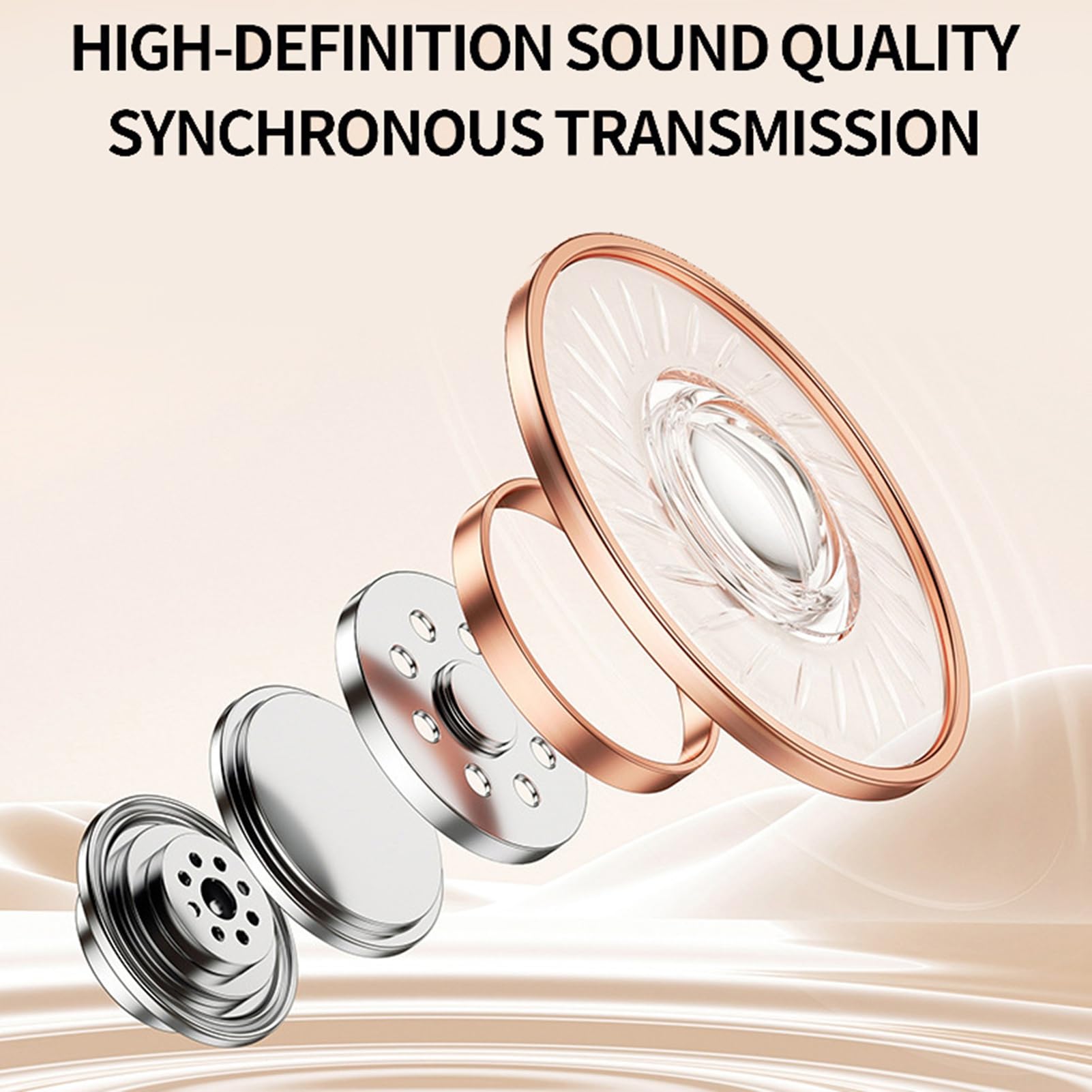 Tangxi Auricolari Bluetooth con Archetto da Collo, Auricolari Wireless Ricaricabili Ad Alto Volume con Cancellazione del Rumore per Guardare la TV Conversazioni Musica Sport Chiamate in (BLACK)