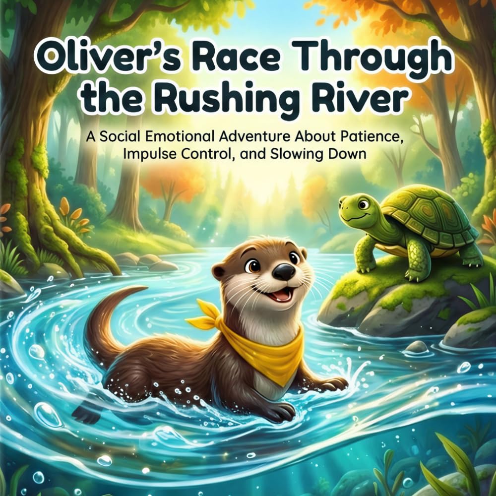 Oliver’s Race Through the Rushing River: A Social Emotional Adventure About Patience, Impulse Control, and Slowing Down