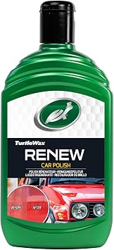 Turtle Wax 51796 Renew Liquid Polish 1 Step Removes Fine Scratches & Restorer Paint Colour 500ml