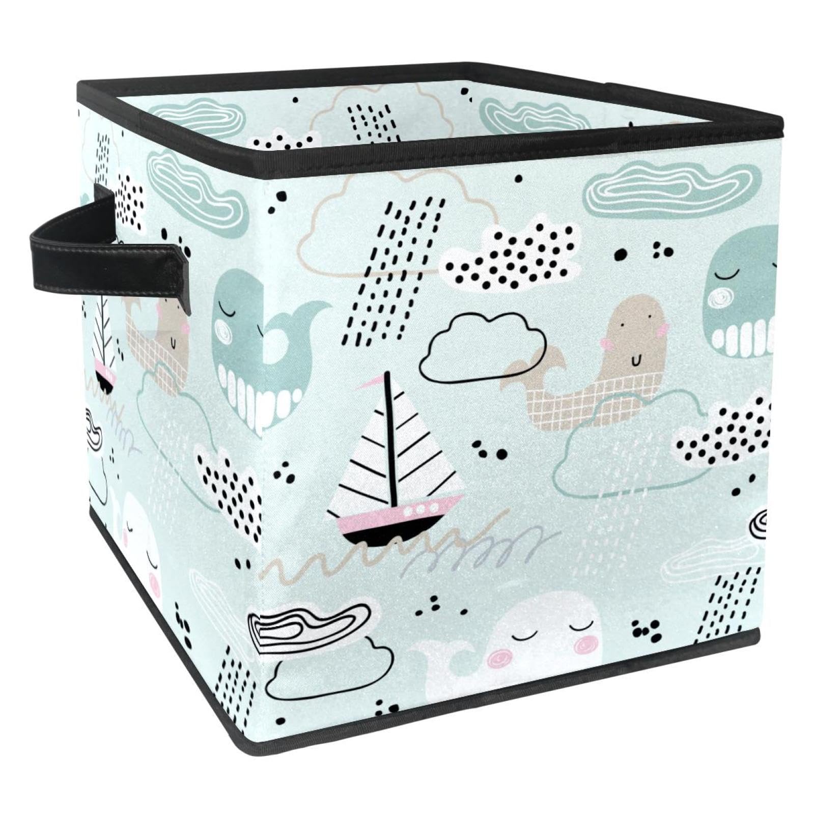 Organiseur tissu pliable pour ranger les jouets de la chambre