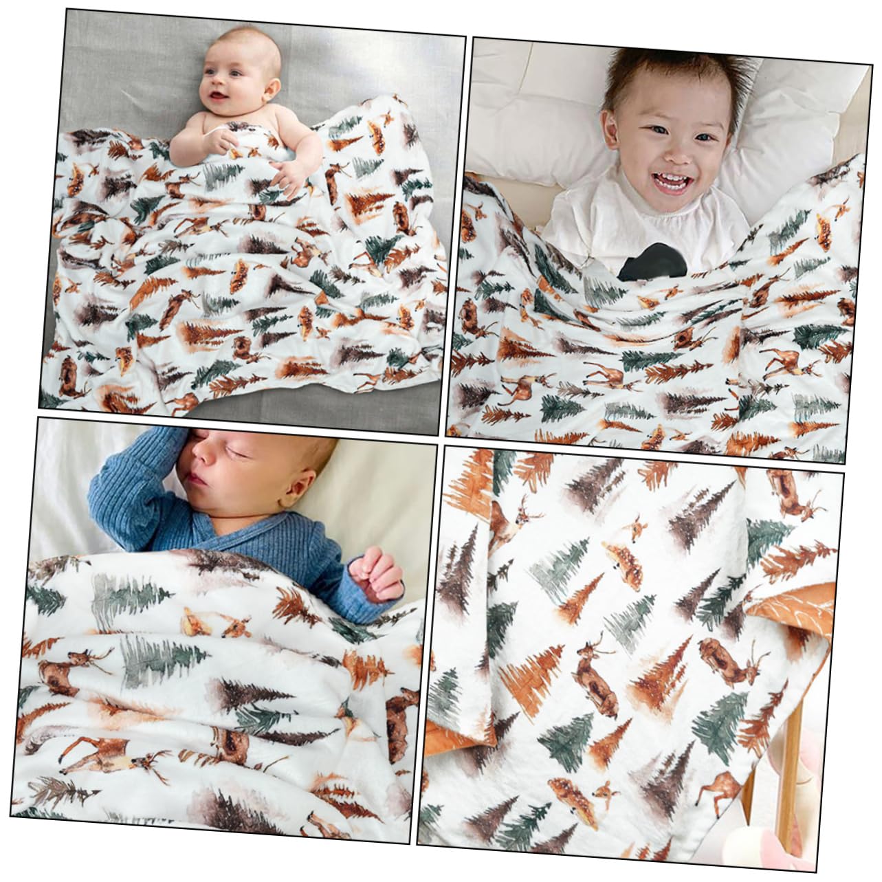 TOYANDONA Coperta Morbida e Leggera in Flanella per Bambini e Neonati