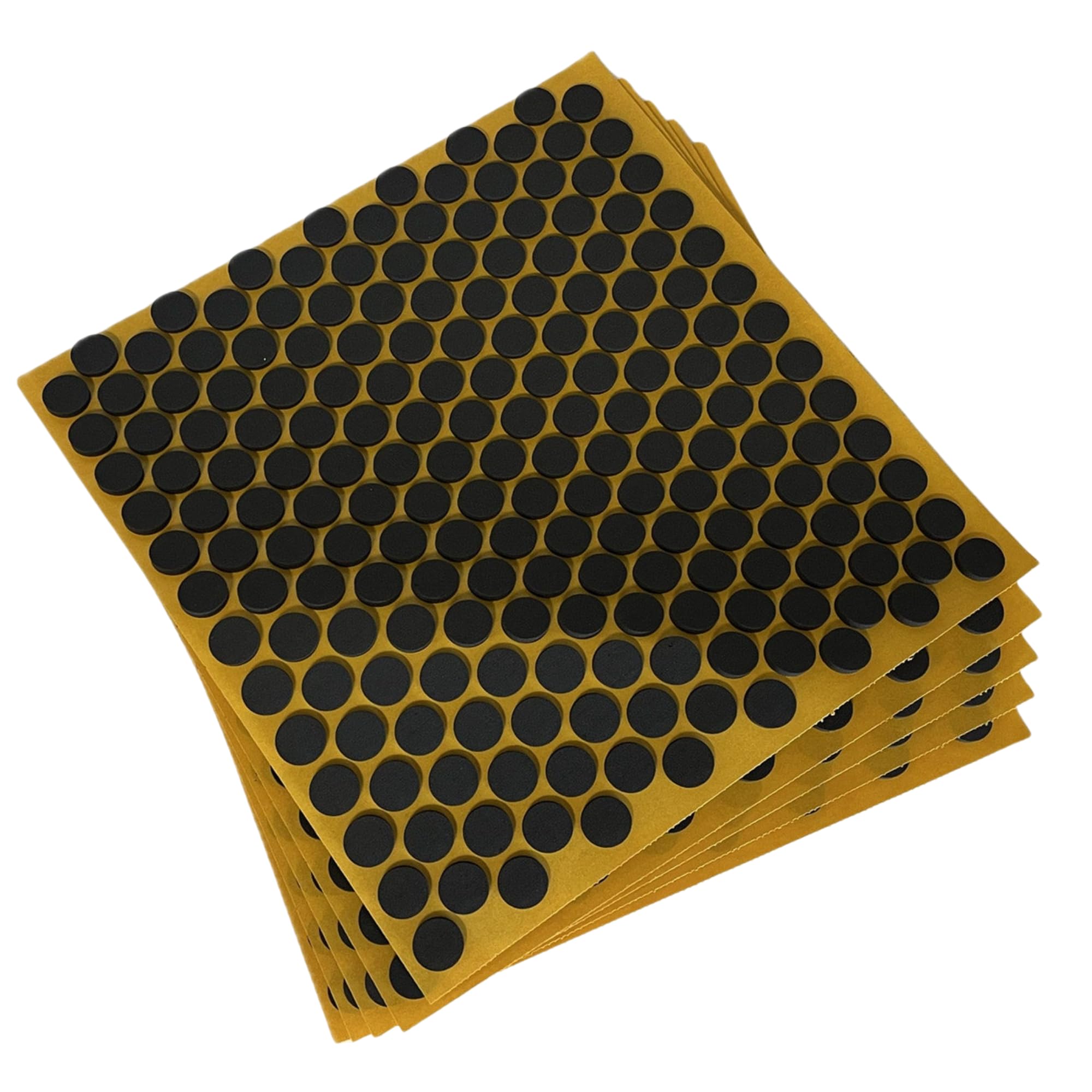 Bridge Analyzers Septa for Headspace Analysis & MAP Testing | 15mm Black Gold Adhesive Vinyl-Nitrile Foam Rubber Disks | 975 Count Pack