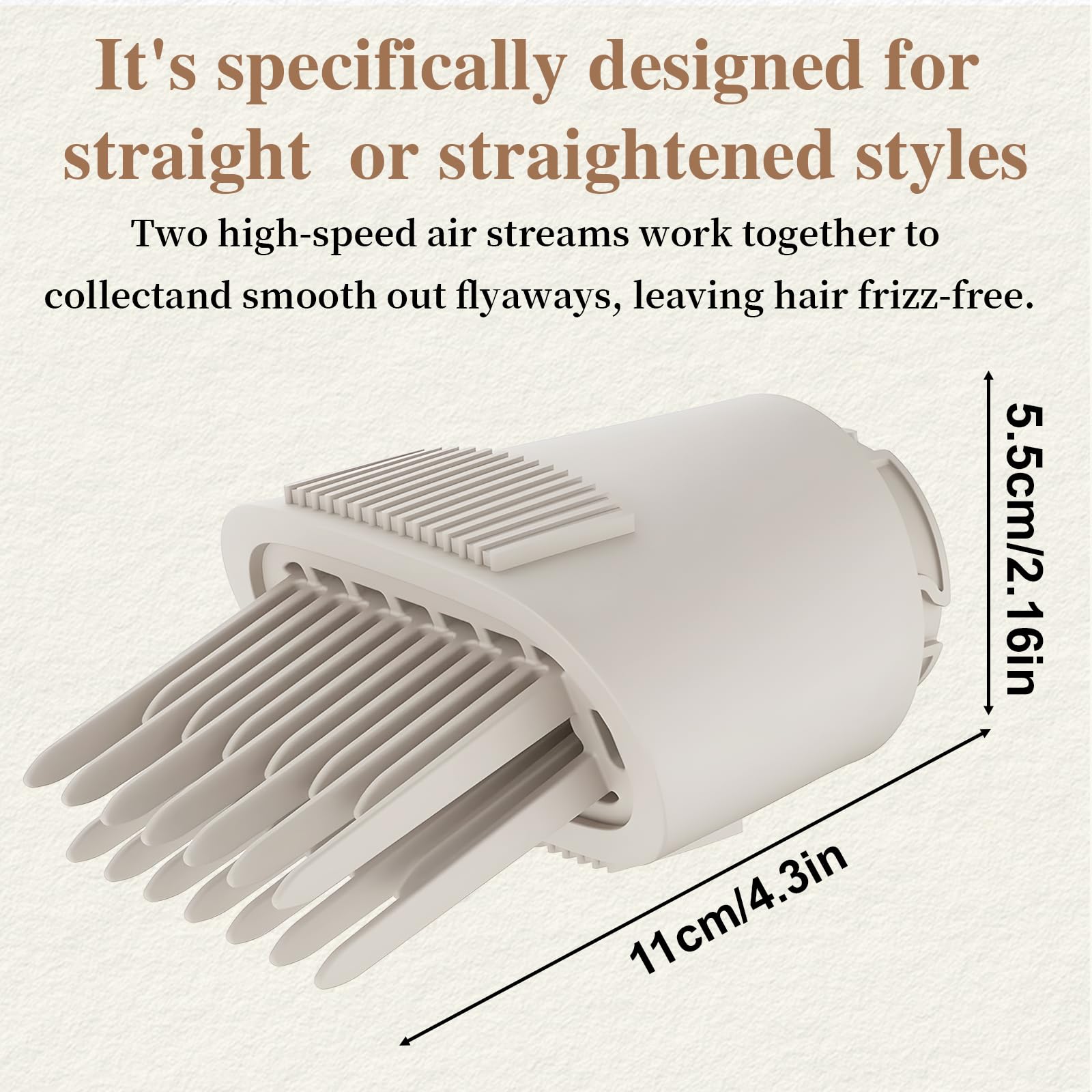 Haarstyling-Werkzeug für Shark XSKHD4PA FlexStyle FrizzFighter Finishing Tool (2)