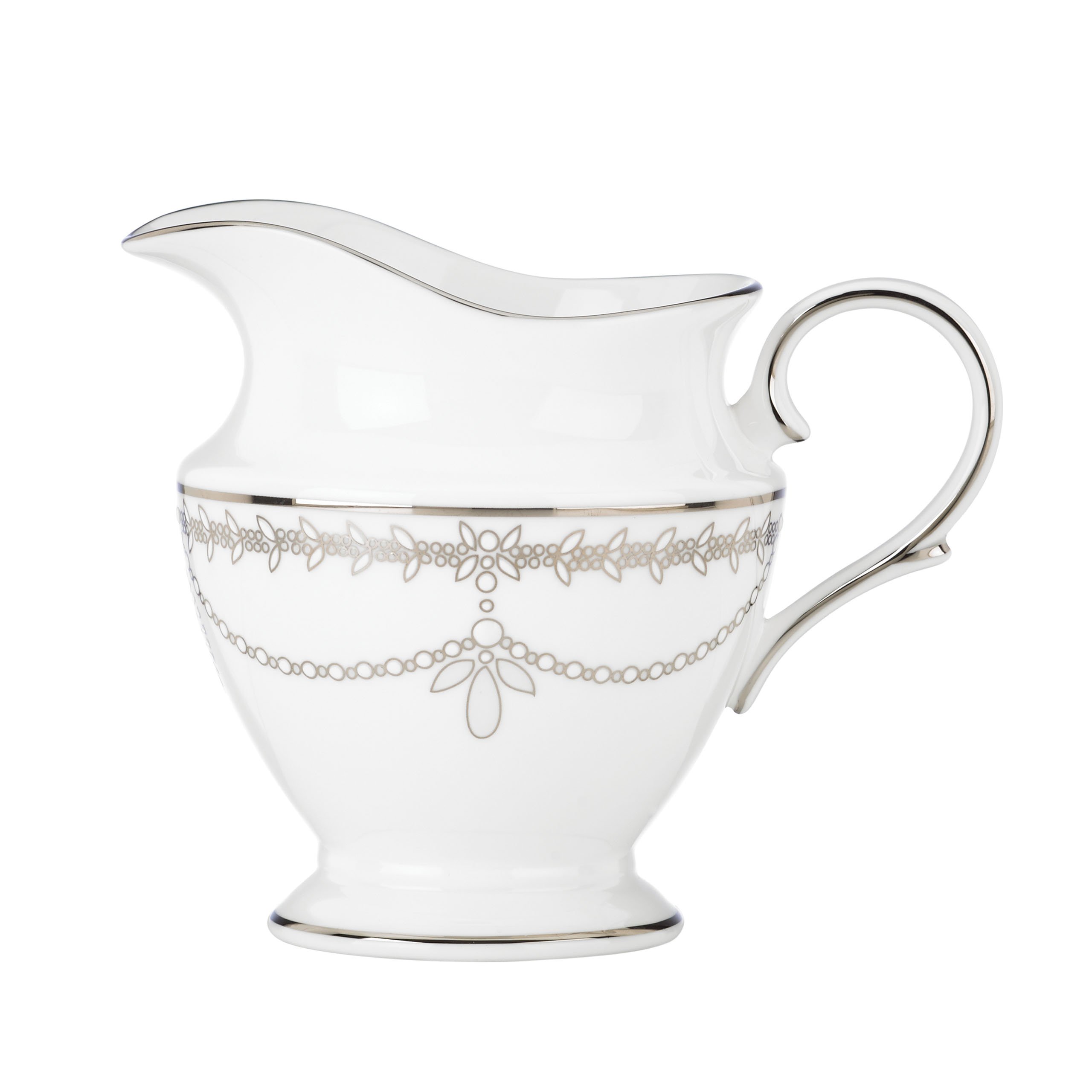 Lenox Marchesa Empire Creamer Cup, Pearl
