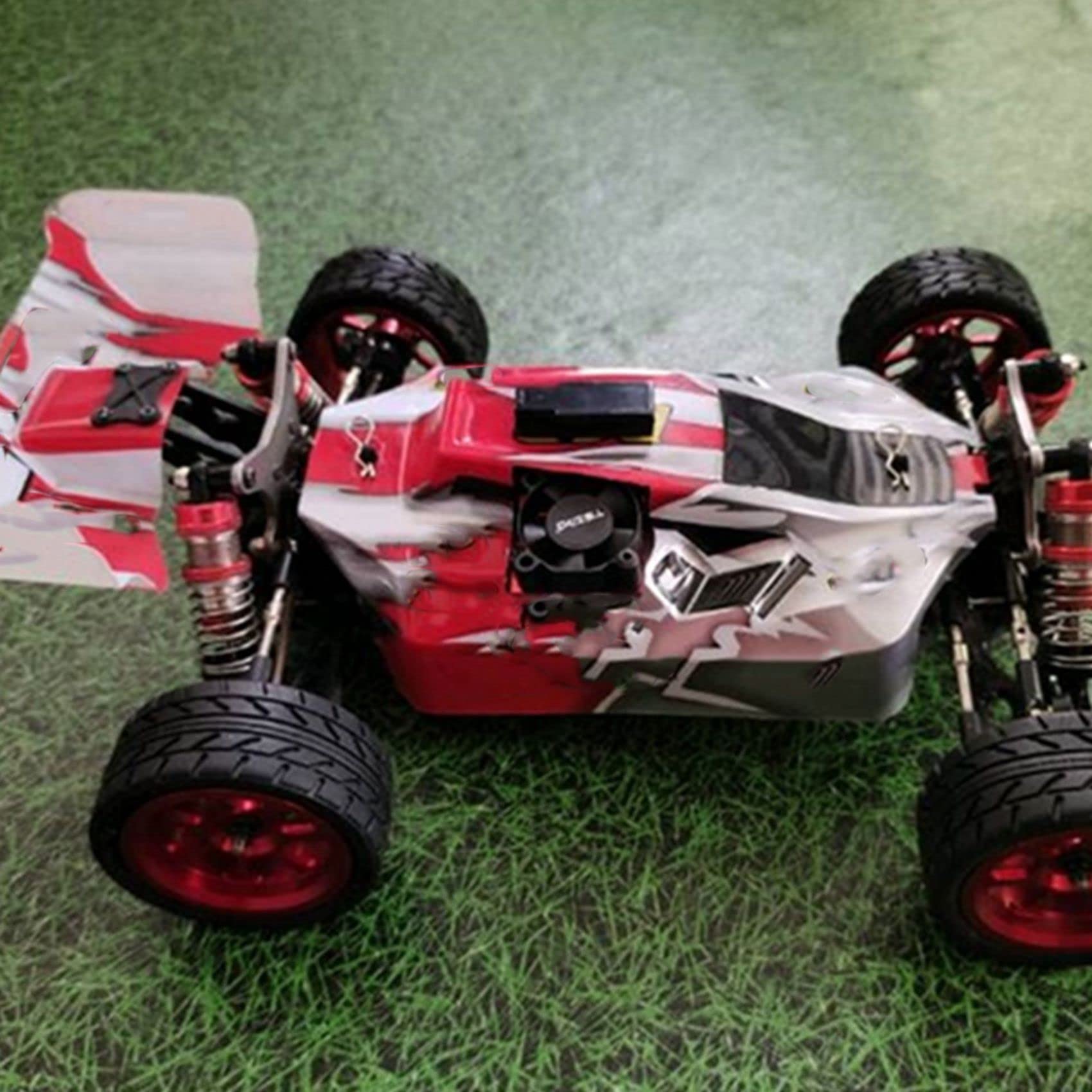 2X Motore Dissipatore Termico Coperchio Ventola di Raffreddamento per 144001 124019 124018 124016 104001 RC Auto 540 550 3650 Motore Dissipatore di ,2