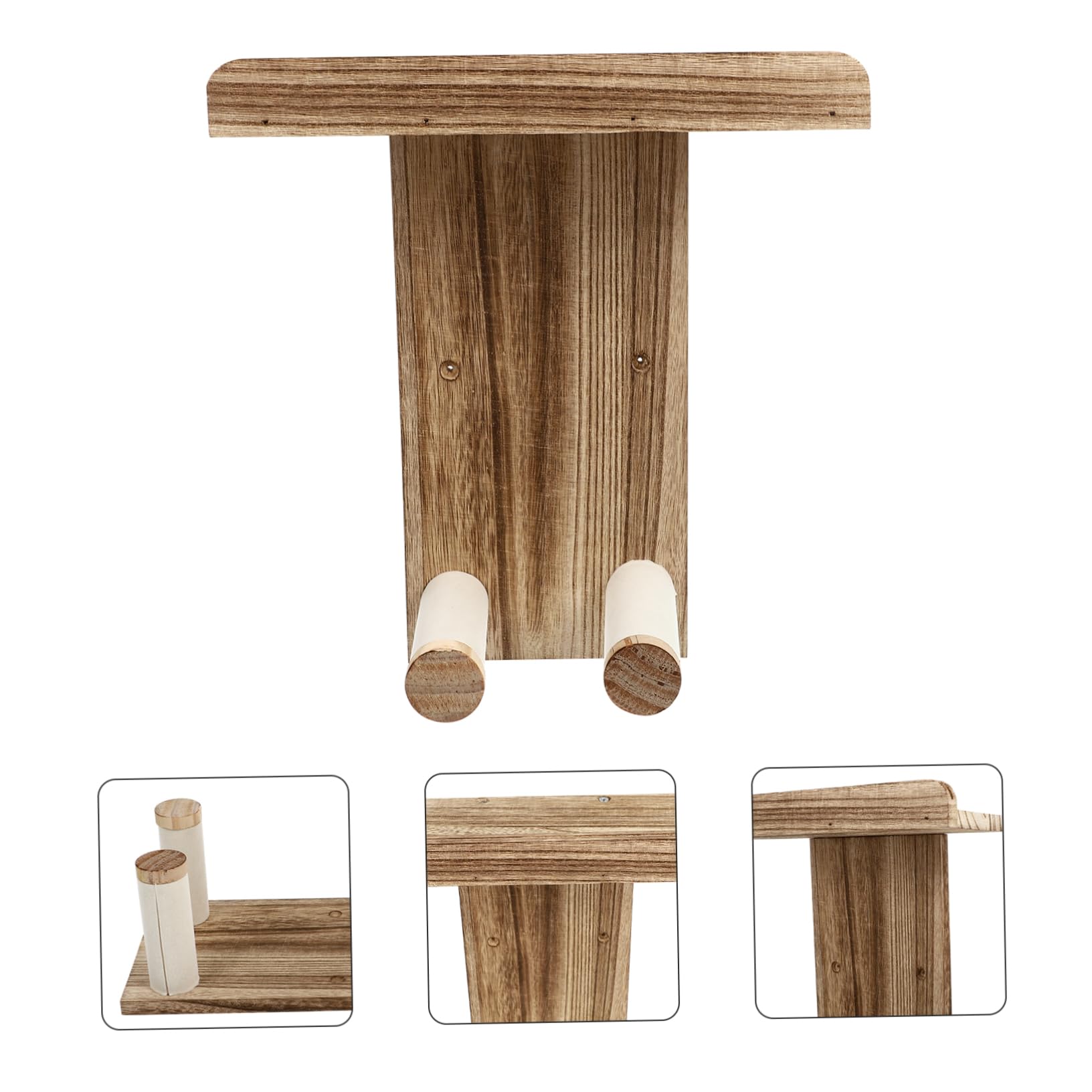 ibasenice 2pezzi Supporto Per Chitarra Da Parete Gancio in Legno Per Chitarra Supporto in Legno