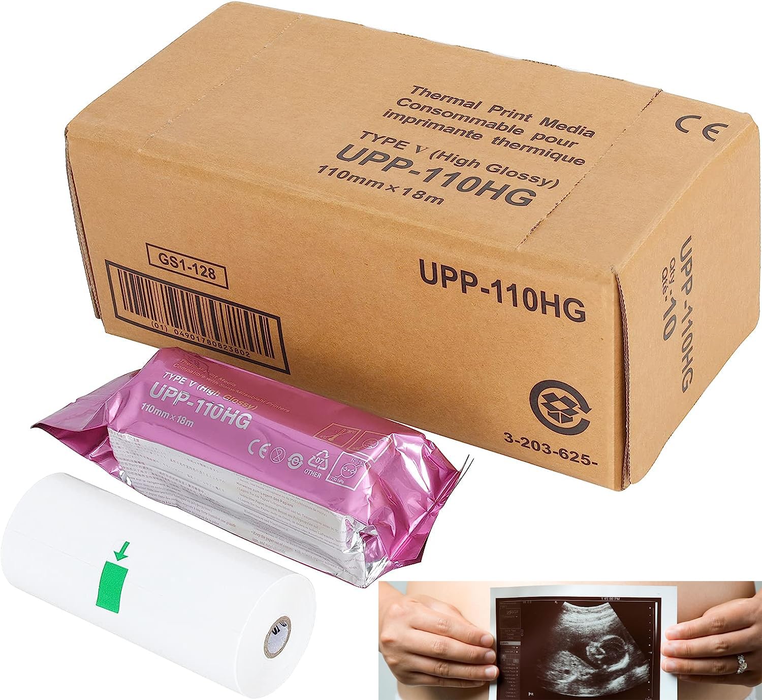 その他 SONY UPP-110HG Sony UPP-110HG High Glossy Thermal Print Media