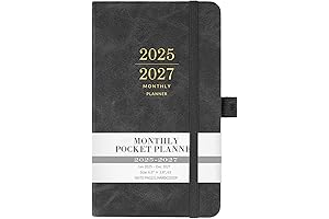 Monthly Pocket Planner 2022-2023
