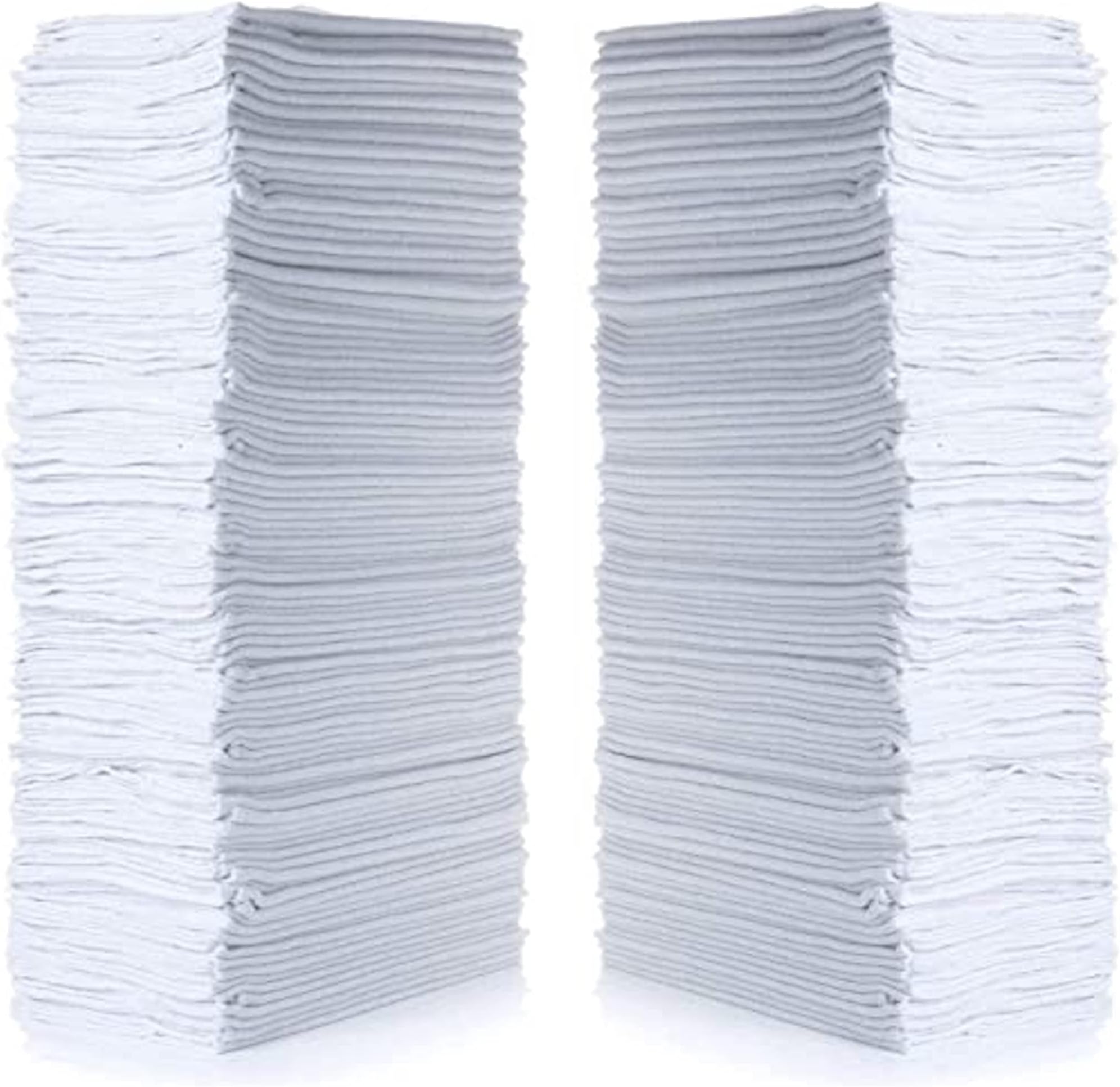 Cleaning Solutions 79085 Shop Towels Natural/White Bleached Shop Towels - Pack of 50